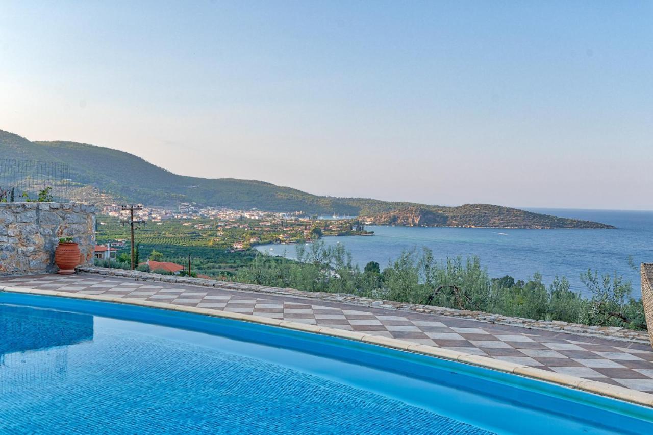 Villa Bamour With Paradise View Epidaurus Exterior foto